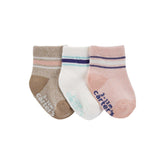 Carter's Erkek Bebek 3'lü Çorap Set